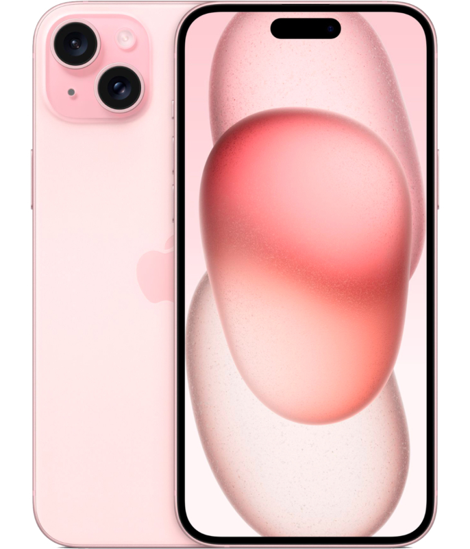 Apple iPhone 15 Plus, 128 ГБ, Dual eSIM, розовый